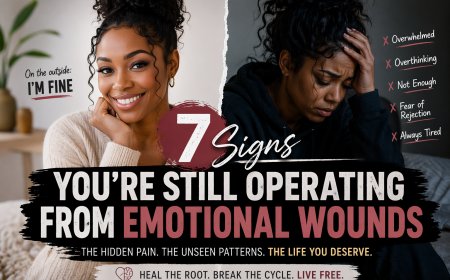 Signs You Are Still Operating From Emotional Wounds (And How It’s Quietly Destroying Your Life)